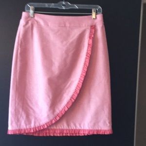 JCrew ruffle summer skirt